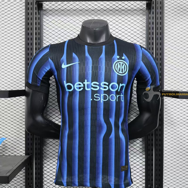 Camiseta Fútbol Inter Milan Primera Equipación Versión Jugador 2025-2026