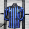 Camiseta Fútbol Inter Milan Primera Equipación Versión Jugador Manga Larga 2025-2026