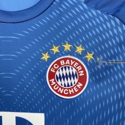 Camiseta y Pantalón Fútbol Niños Bayern Munich Portero Segunda Equipación 2025-2026