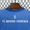 Camiseta y Pantalón Fútbol Niños Bayern Munich Portero Segunda Equipación 2025-2026