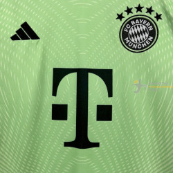 Camiseta y Pantalón Fútbol Niños Bayern Munich Portero Primera Equipación 2025-2026
