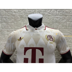 Camiseta Fútbol Bayern Munich 125 Aniversario Blanca Versión Jugador 2025-2026