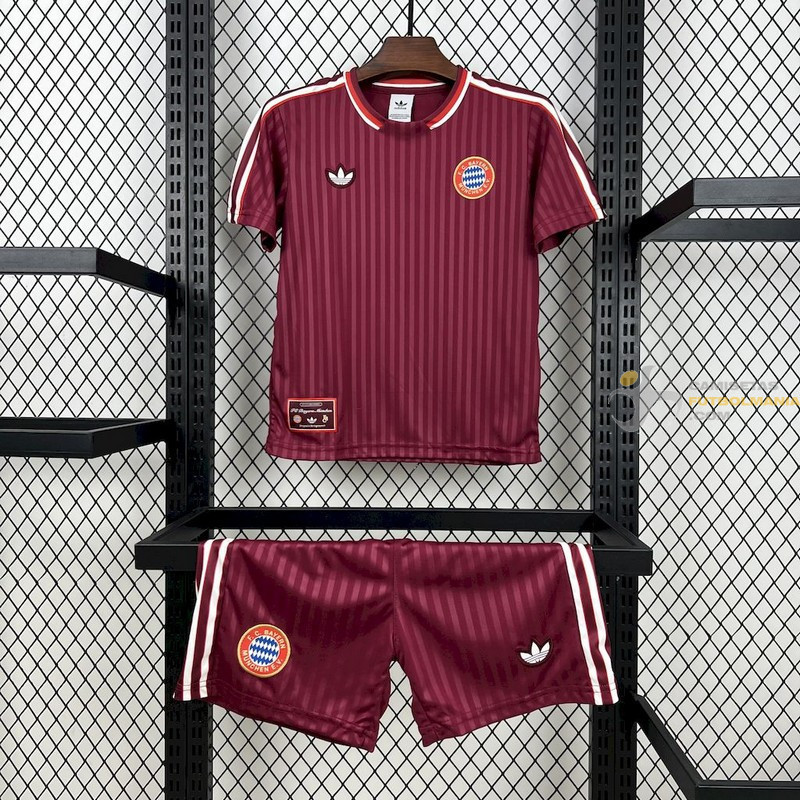 Camiseta y Pantalón Fútbol Niños Bayern Munich Terrace Icons 2025-2026