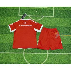 Camiseta y Pantalón Fútbol Niños Bayern Munich Primera Equipación 2025-2026