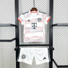 Camiseta y Pantalón Fútbol Niños Bayern Munich Segunda Equipación 2025-2026