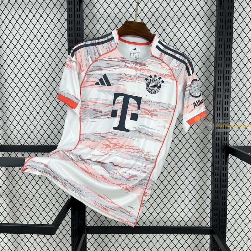 Camiseta Fútbol Bayern Munich Segunda Equipación 2025-2026