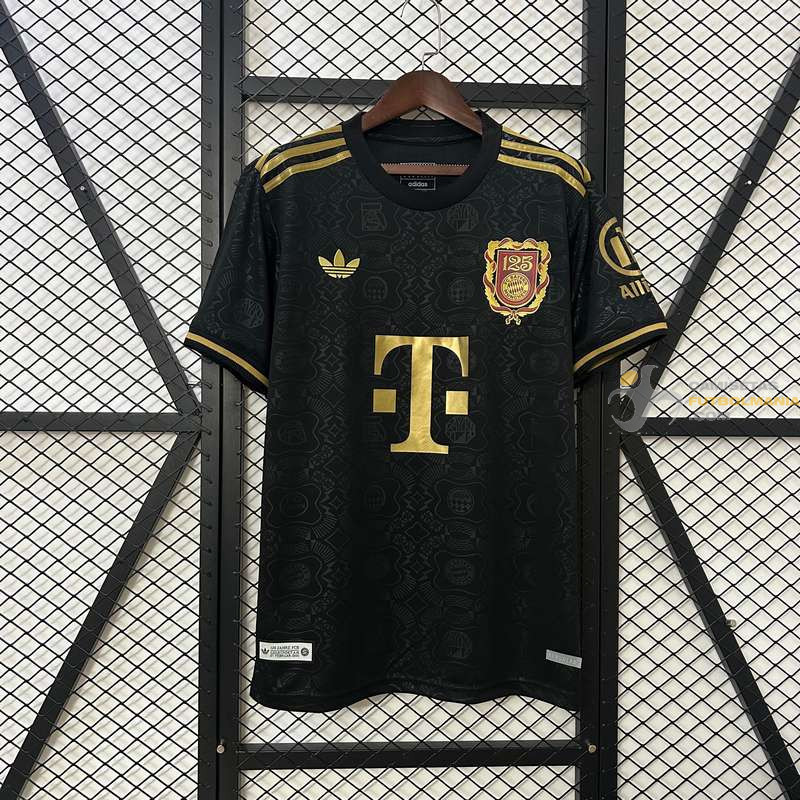Camiseta Fútbol Bayern Munich 125 Aniversario Negra 2025-2026
