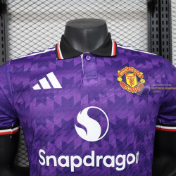 Camiseta Fútbol Manchester United Edición Púrpura Versión Jugador 2025-2026