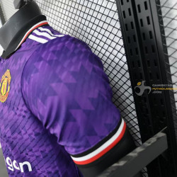 Camiseta Fútbol Manchester United Edición Púrpura Versión Jugador 2025-2026