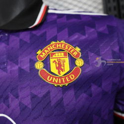 Camiseta Fútbol Manchester United Edición Púrpura Versión Jugador 2025-2026