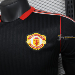 Camiseta Fútbol Manchester United Edición Black Icons Versión Jugador 2025-2026