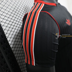 Camiseta Fútbol Manchester United Edición Black Icons Versión Jugador 2025-2026