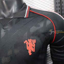 Camiseta Fútbol Manchester United Edición Black Devil Versión Jugador 2025-2026
