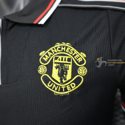 Camiseta Fútbol Manchester United Edición Vintage Versión Jugador 2025-2026