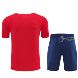 Camiseta y Pantalón Paris Saint-Germain Entrenamiento Rojo 2025