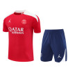 Camiseta y Pantalón Paris Saint-Germain Entrenamiento Rojo 2025