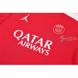 Camiseta y Pantalón Paris Saint-Germain Entrenamiento Rojo 2025