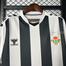 Camiseta Fútbol Betis Edición Especial Blanca Negra 2025-2026