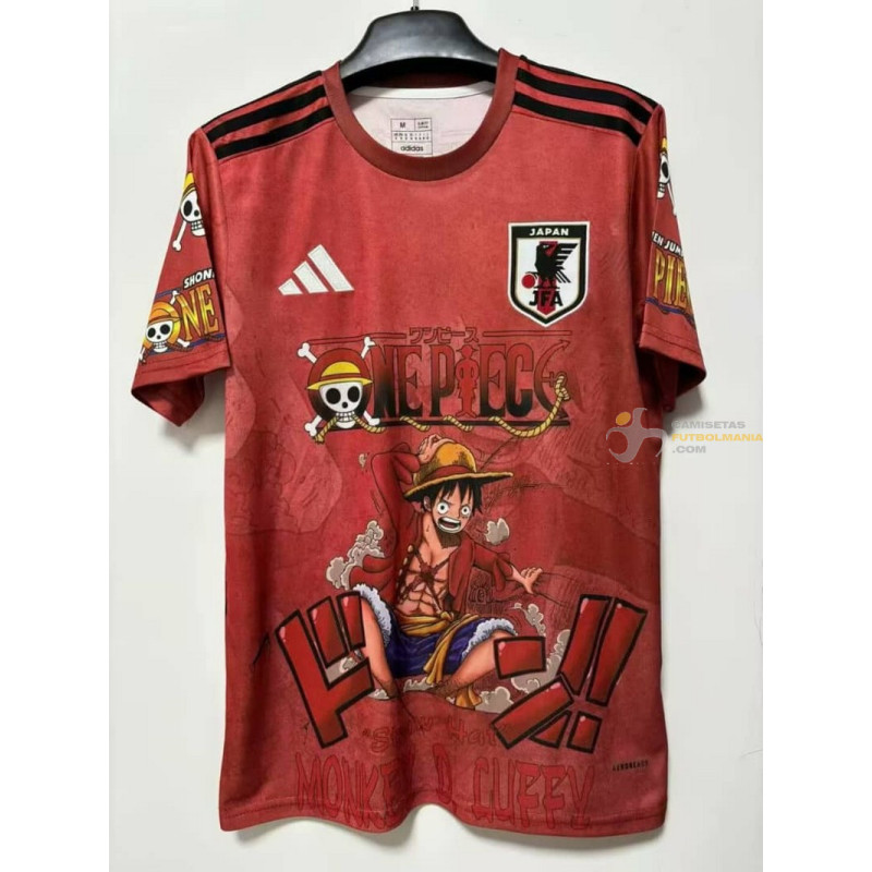 Camiseta Fútbol Japón One Piece Red 2025-2026