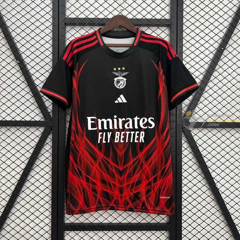 Camiseta Fútbol Benfica Edición Negra Especial 2025-2026