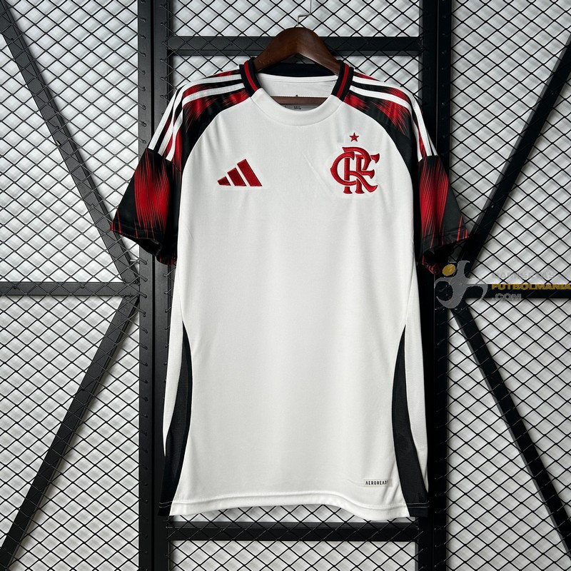 Camiseta Fútbol Flamengo Segunda Equipación 2025-2026