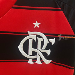 Camiseta Fútbol Flamengo Primera Equipación Manga Larga 2025-2026