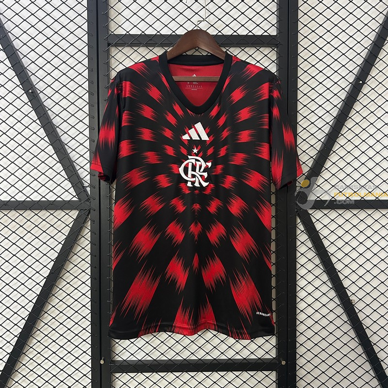 Camiseta Fútbol Flamengo Calentamiento 2025-2026