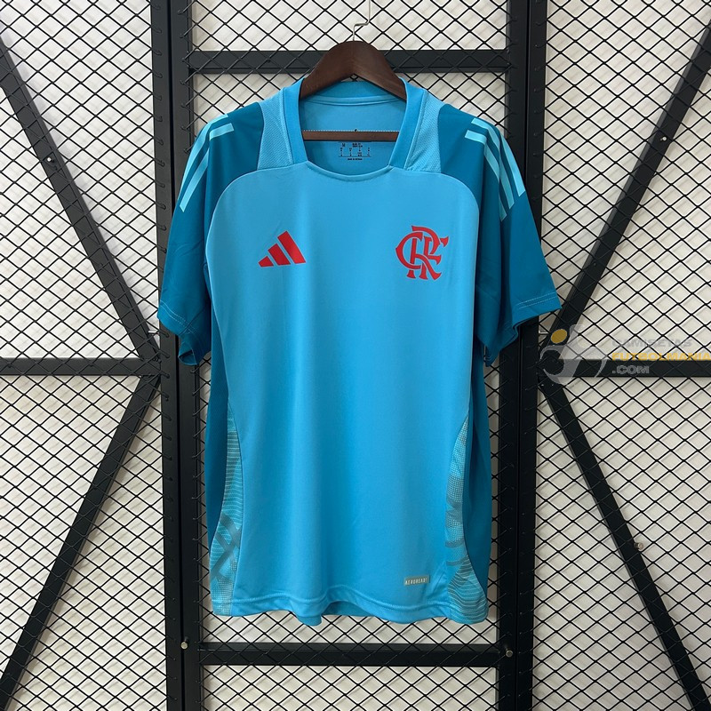 Camiseta Fútbol Flamengo Entrenamiento Azul 2025-2026