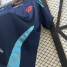 Camiseta Fútbol Flamengo Entrenamiento Azul Oscuro 2025-2026