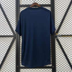 Camiseta Fútbol Flamengo Entrenamiento Azul Oscuro 2025-2026