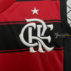 Camiseta Sin Mangas y Pantalón Niños Flamengo Primera Equipación 2025-2026