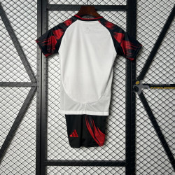 Camiseta y Pantalón Niños Flamengo Segunda Equipación 2025-2026