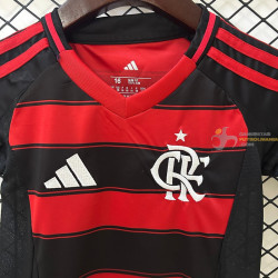 Camiseta y Pantalón Niños Flamengo Primera Equipación 2025-2026