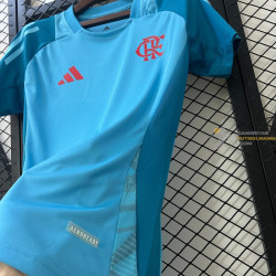 Camiseta Fútbol Mujer Flamengo Entrenamiento 2025-2026