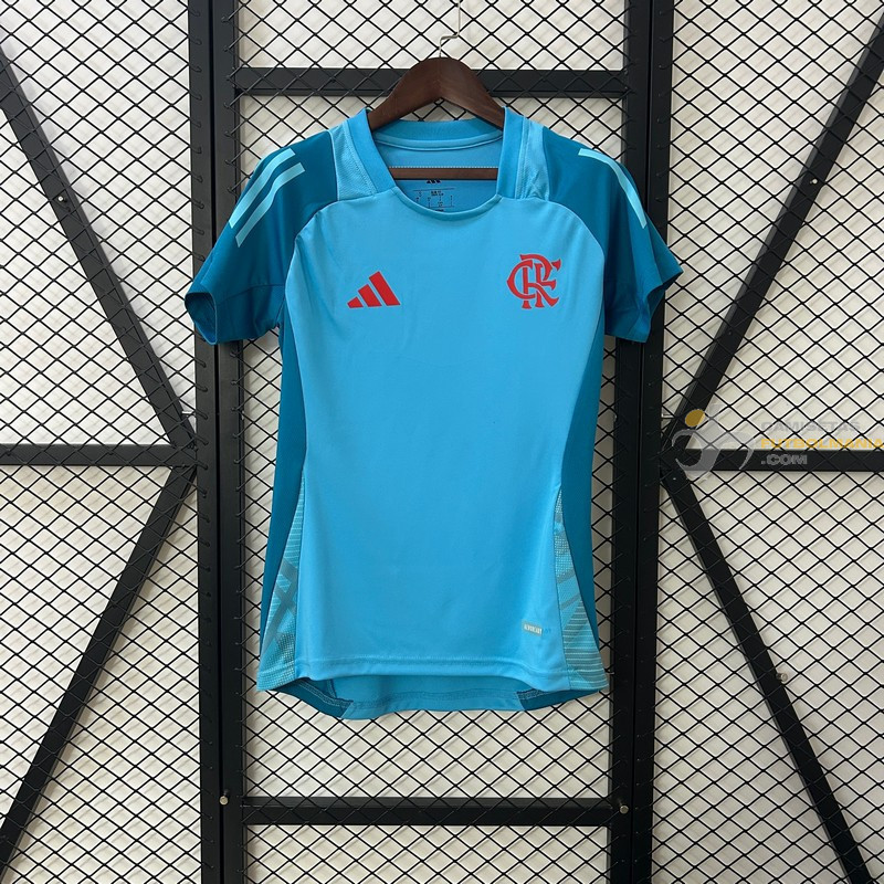 Camiseta Fútbol Mujer Flamengo Entrenamiento 2025-2026