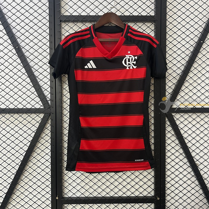 Camiseta Fútbol Mujer Flamengo Primera Equipación 2025-2026