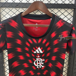 Camiseta Fútbol Mujer Flamengo Calentamiento 2025-2026