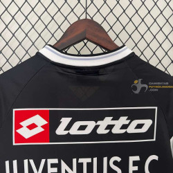 Camiseta Fútbol Juventus Negra Retro Clásica 2000-2001