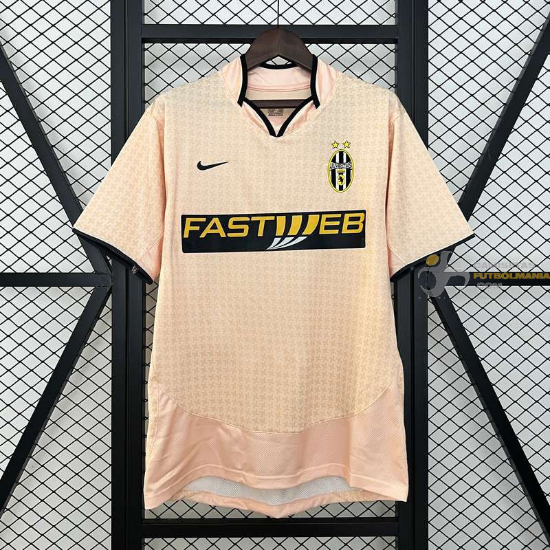 Camiseta Fútbol Juventus Tercera Equipación Retro Clásica 2003-2004