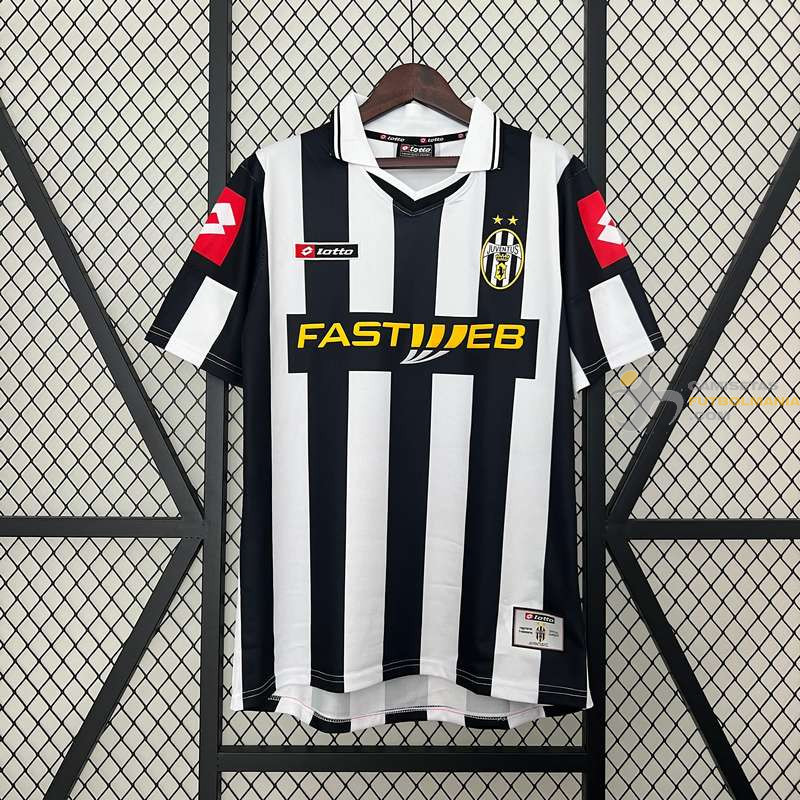 Camiseta Fútbol Juventus Primera Equipación Retro Clásica 2001-2002
