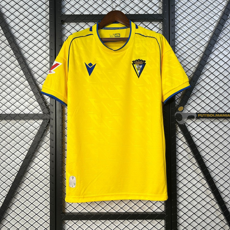 Camiseta Fútbol Cádiz Primera Equipación 2025-2026