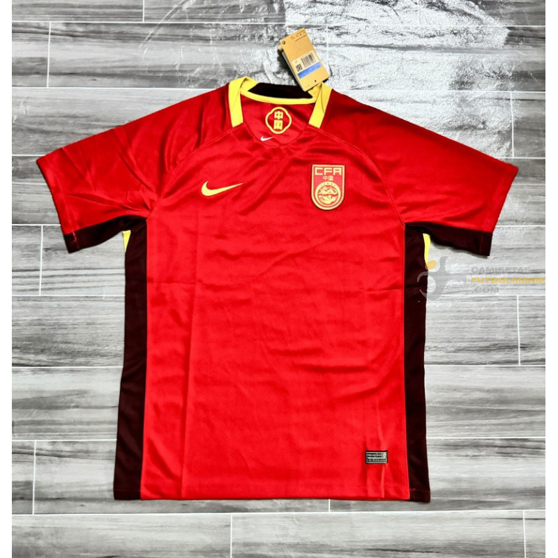 Camiseta Fútbol China Primera Equipación 2025-2026