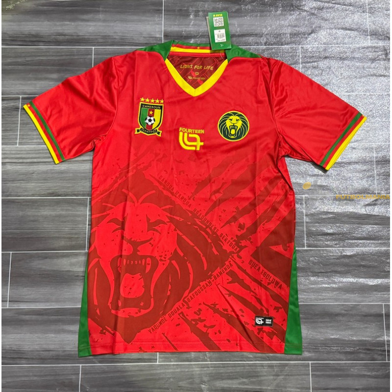 Camiseta Fútbol Camerún Segunda Equipación 2025-2026