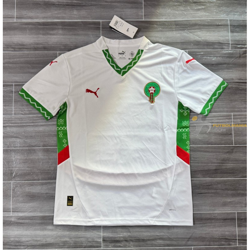 Camiseta Fútbol Marruecos Segunda Equipación 2025-2026