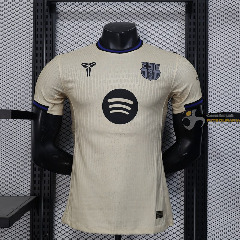 Camiseta Fútbol Barcelona Segunda Equipación Versión Jugador 2025-2026