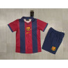 Camiseta y Pantalón Niños Barcelona Travis Scott Primera Equipación Skeleton Retro 2000-2001