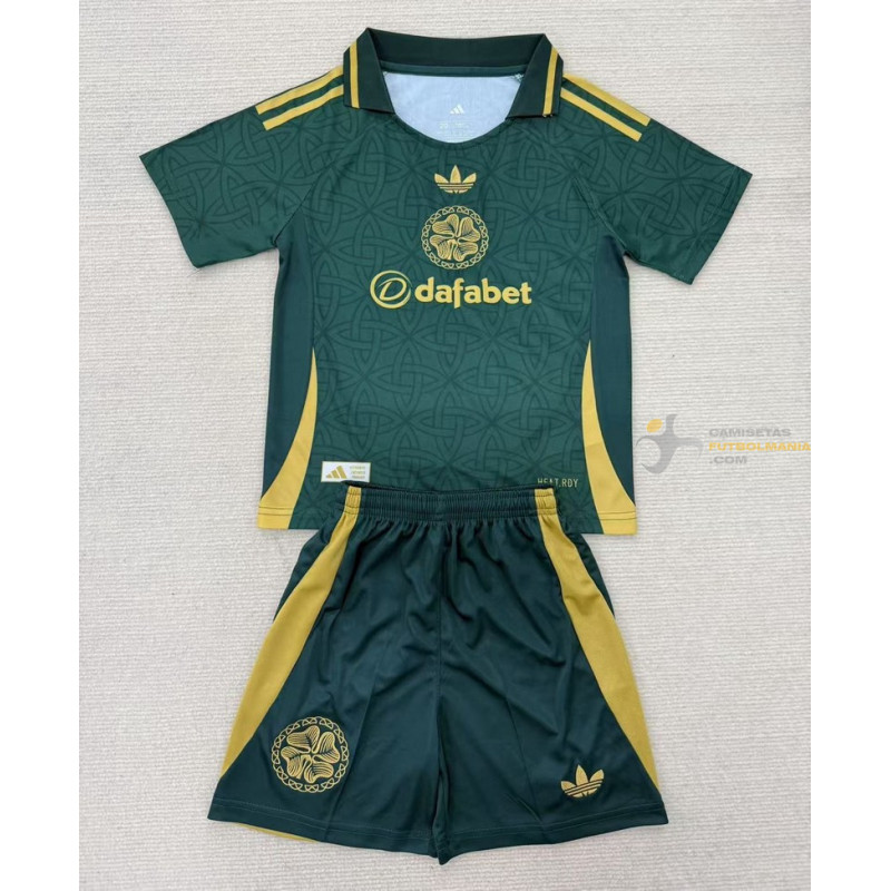 Camiseta y Pantalón Niños Celtic de Glasgow Edición Especial 2025-2026