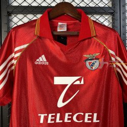 Camiseta Fútbol Benfica Primera Equipación Retro Clásica 1998-1999