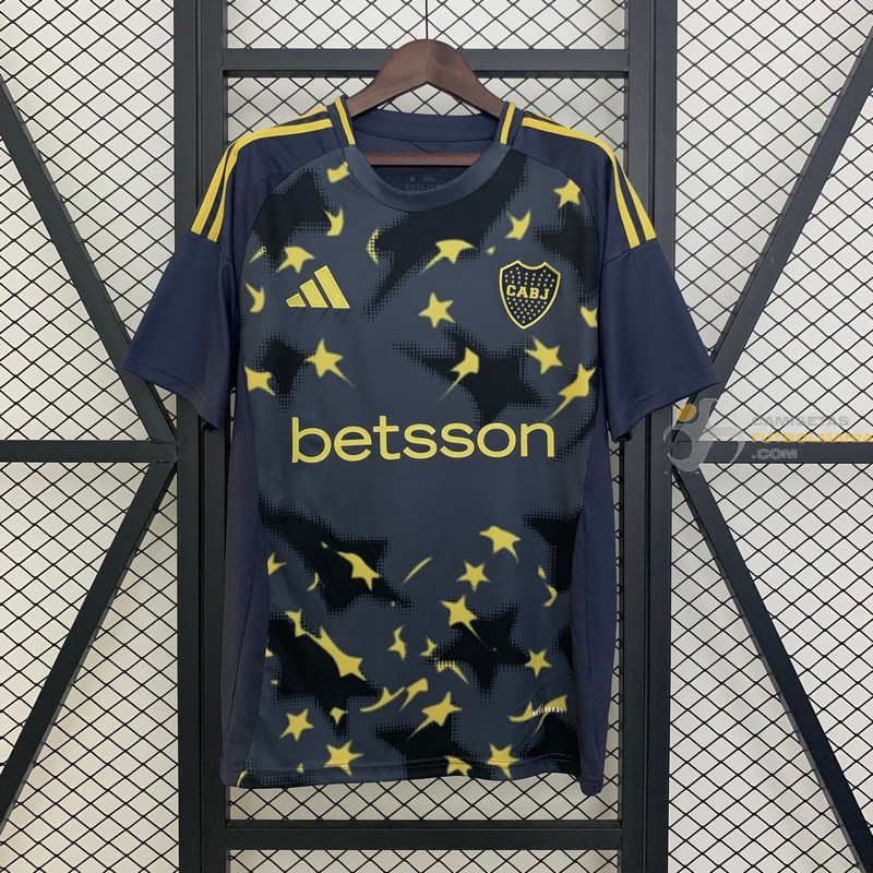 Camiseta Fútbol Boca Juniors Tercera Equipación 2024-2025