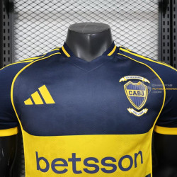Camiseta Fútbol Boca Juniors Primera Equipación Versión Jugador 2025-2026